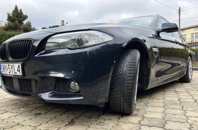 BMW Seria 5 cena 69999 przebieg: 199000, rok produkcji 2012 z Barczewo małe 596